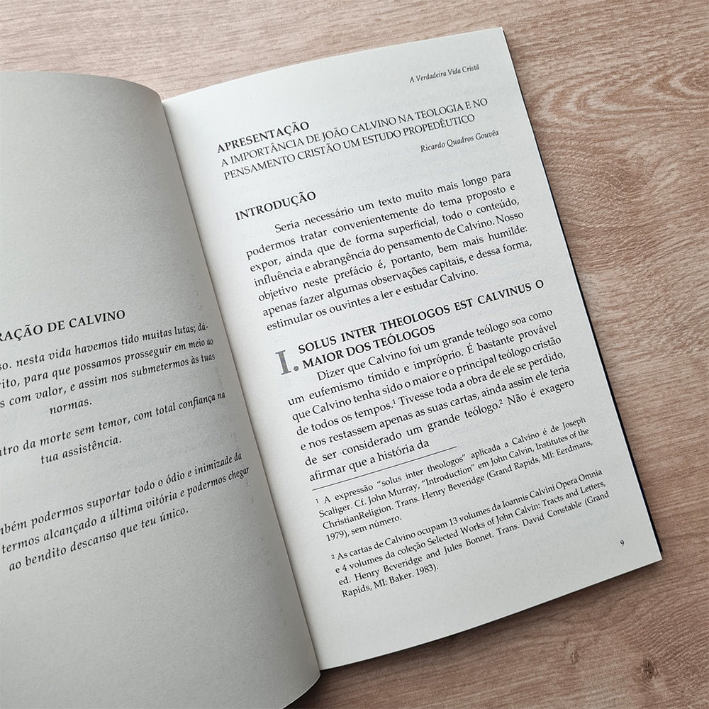 A Verdadeira Vida Cristã | Calvino | Vol. 1