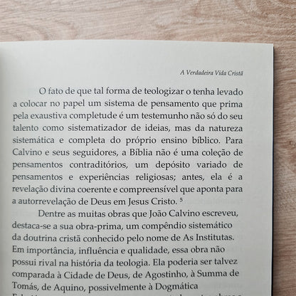 A Verdadeira Vida Cristã | Calvino | Vol. 1