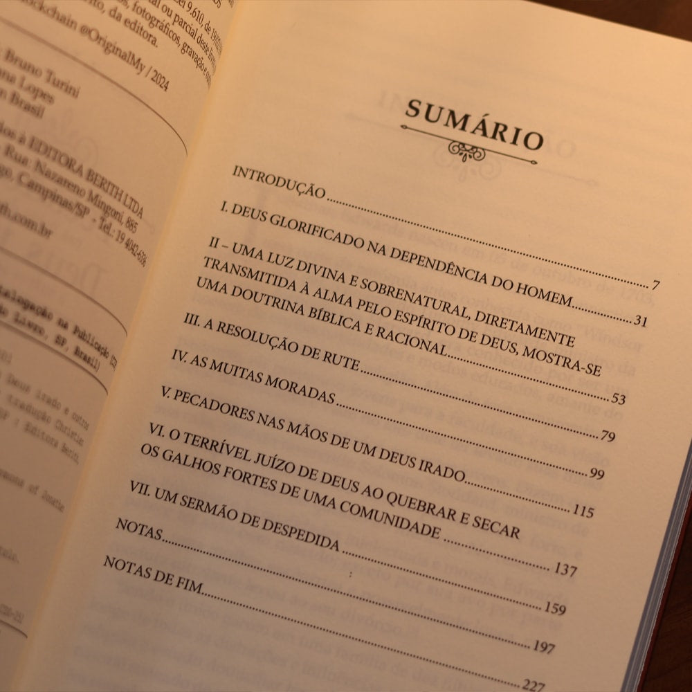 Pecadores Nas Mãos de Um Deus Irado e Outros Sermões | Clássicos da Literatura | Jonathan Edwards