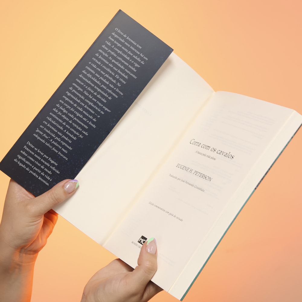 Corra Com Os Cavalos | Eugene H. Peterson | Edição comemorativa