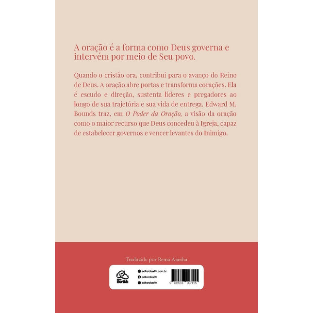 O Poder da Oração | Edward M. Bounds