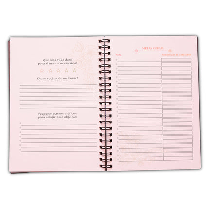Planner Contando os Meus Dias | Capa Lírio do Vale