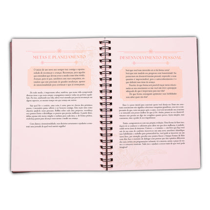 Planner Contando os Meus Dias | Capa Rosas
