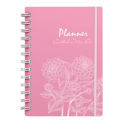 Planner Contando os Meus Dias | Capa Dálias