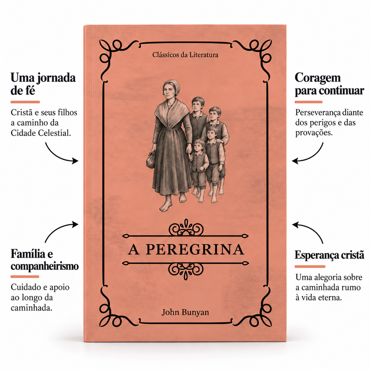 A Peregrina | Clássicos da Literatura | John Bunyan