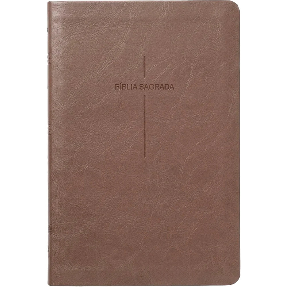 Bíblia Slim NVI | Poder da Cruz | Capa Luxo Fendi
