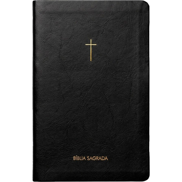 Bíblia Slim NVI | Poder da Cruz | Capa Luxo Preta