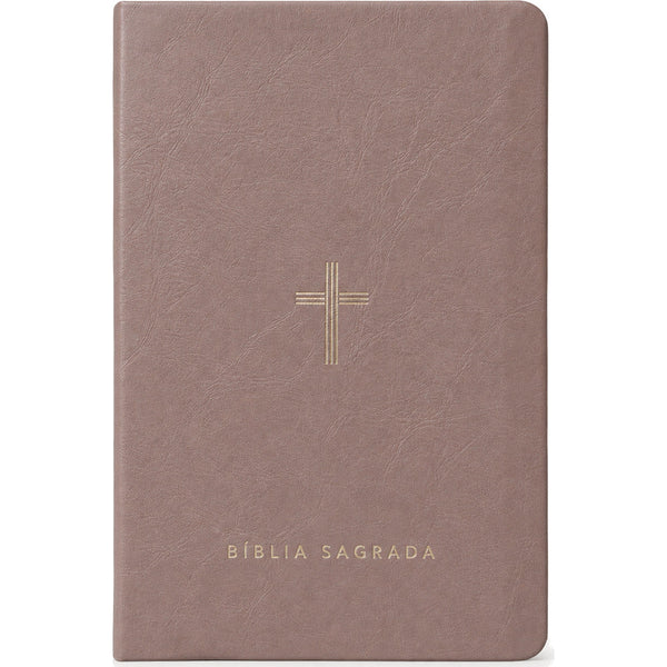 Bíblia Slim NVT | Poder da Cruz | Capa Luxo Fendi