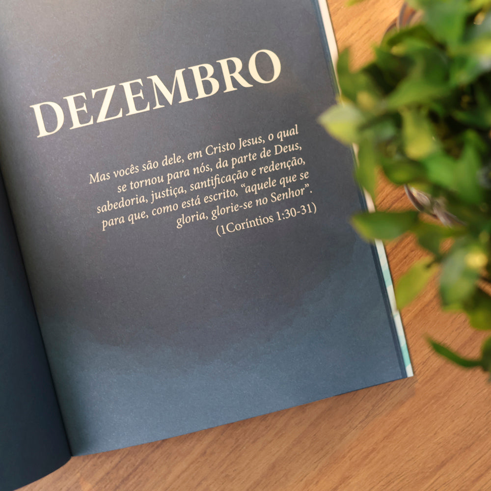 Devocional 365 Dias de Sabedoria | Um Ano com Agostinho, Lutero, Calvino, Edwards, Murray, Bounds e Chesterton